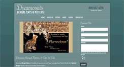 Desktop Screenshot of dreamcoatsbengals.com